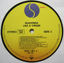 Load image into Gallery viewer, Madonna : Like A Virgin (LP, Album, RE)
