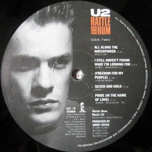 U2 : Rattle And Hum (2xLP, Album, Son)