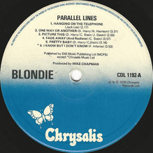 Load image into Gallery viewer, Blondie : Parallel Lines (LP, Album)