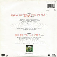 Load image into Gallery viewer, Michael Jackson : Heal The World (7", Single, S/Edition, Pos)
