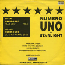 Load image into Gallery viewer, Starlight : Numero Uno (12", Single)