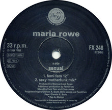 Load image into Gallery viewer, Maria Rowe : Sexual (12")
