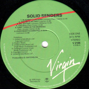 Solid Senders : Solid Senders (LP)