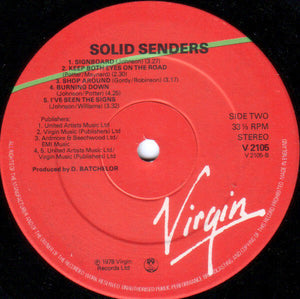 Solid Senders : Solid Senders (LP)