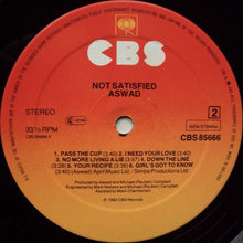Load image into Gallery viewer, Aswad : Not Satisfied (LP, Album)
