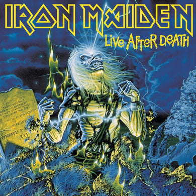 Iron Maiden : Live After Death (2xLP, Album, Gat)
