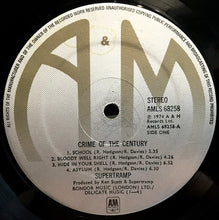 Load image into Gallery viewer, Supertramp : Crime Of The Century (LP, Album)