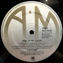 Load image into Gallery viewer, Supertramp : Crime Of The Century (LP, Album)