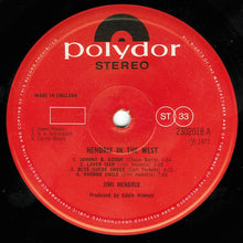 Load image into Gallery viewer, Jimi Hendrix : Hendrix In The West (LP, Album, Gat)