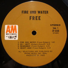 Load image into Gallery viewer, Free : Fire And Water (LP, Album, Pit)
