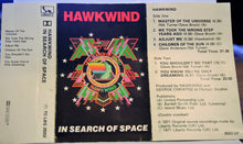 Load image into Gallery viewer, Hawkwind : X In Search Of Space (Cass, Album, RE, Dol)