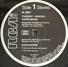 Load image into Gallery viewer, David Bowie : "Heroes" (LP, Album, RE, RP)