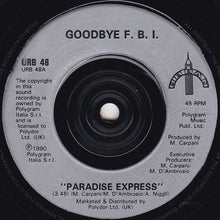 Load image into Gallery viewer, Good Bye FBI : Paradise Express (7", Single)