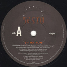 Load image into Gallery viewer, Yazoo : Situation (Remix) (7", Single, Lyn)