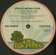 Load image into Gallery viewer, King Crimson : Starless And Bible Black (LP, Album, Gat)