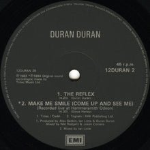 Load image into Gallery viewer, Duran Duran : The Reflex (Dance Mix) (12", Single)