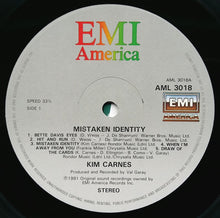 Load image into Gallery viewer, Kim Carnes : Mistaken Identity (LP, Album)
