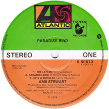 Load image into Gallery viewer, Amii Stewart : Paradise Bird (LP, Album, Gat)