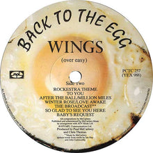 Load image into Gallery viewer, Wings (2) : Back To The Egg (LP, Album)