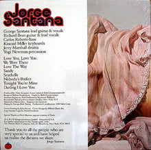 Load image into Gallery viewer, Jorge Santana : Jorge Santana (LP, Album)