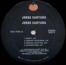 Load image into Gallery viewer, Jorge Santana : Jorge Santana (LP, Album)