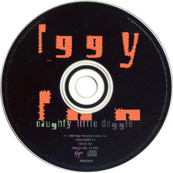 LPレコード♬ IGGY POP “ NAUGNTY LITTLE DOGGIE Buy Iggy Pop
