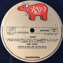Load image into Gallery viewer, Jimmy Ruffin : Sunrise (LP, Album)