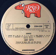 Load image into Gallery viewer, Jimmy Ruffin : Sunrise (LP, Album)