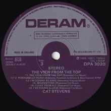 Load image into Gallery viewer, Cat Stevens : The View From The Top (2xLP, Comp, Mono, RP, Gat)