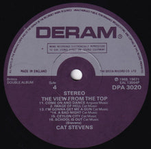 Load image into Gallery viewer, Cat Stevens : The View From The Top (2xLP, Comp, Mono, RP, Gat)