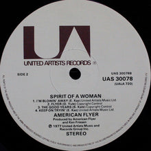 Load image into Gallery viewer, American Flyer : Spirit Of A Woman (LP, Album)