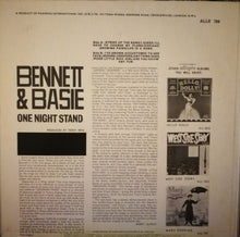 Load image into Gallery viewer, Tony Bennett & Count Basie : One Night Stand (LP, RE)
