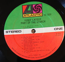 Load image into Gallery viewer, Yusef Lateef : Part Of The Search (LP, Album, Pre)