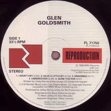 Load image into Gallery viewer, Glen Goldsmith : What You See Is What You Get (LP, Album)