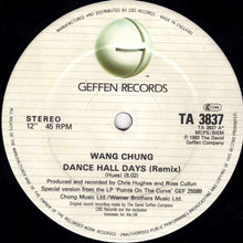 Load image into Gallery viewer, Wang Chung : Dance Hall Days (12", Single)