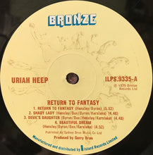 Load image into Gallery viewer, Uriah Heep : Return To Fantasy (LP, Album, Gat)