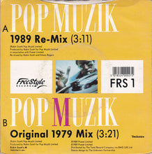 Load image into Gallery viewer, Robin Scott's M* : Pop Muzik (1989 Re-Mix) (7", Single)