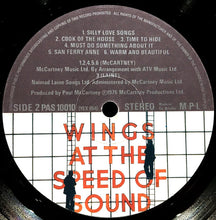 Load image into Gallery viewer, Wings (2) : Wings At The Speed Of Sound (LP, Album)