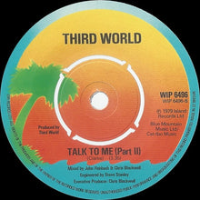 Load image into Gallery viewer, Third World : Talk To Me (7", Single)