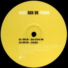 Load image into Gallery viewer, Moby : Run On (12", Promo)