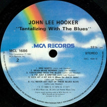 Load image into Gallery viewer, John Lee Hooker : Tantalizing With The Blues (LP, Comp)