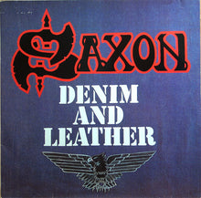 Load image into Gallery viewer, Saxon : Denim And Leather (LP, Album, WEA)