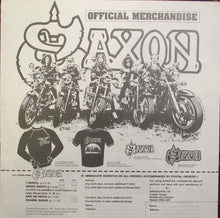 Load image into Gallery viewer, Saxon : Denim And Leather (LP, Album, WEA)