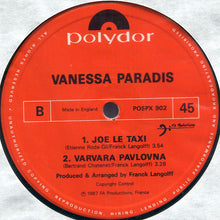 Load image into Gallery viewer, Vanessa Paradis : Joe Le Taxi (12")