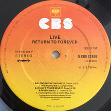 Load image into Gallery viewer, Return To Forever : Live (LP, Album)