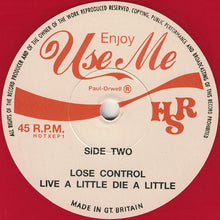 Load image into Gallery viewer, Paul Orwell : Use Me (7", EP, Ltd, Red)