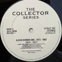 Load image into Gallery viewer, Alexis Korner : Alexis Korner And... 1972 - 1983 (2xLP, Comp, RM)