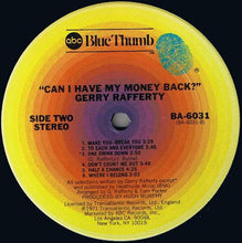 Load image into Gallery viewer, Gerry Rafferty : Can I Have My Money Back? (LP, Album, RE, San)