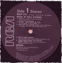Load image into Gallery viewer, Spider (6) : Rock 'N' Roll Gypsies (LP, Album)