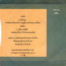 Load image into Gallery viewer, Tears For Fears : Change (7", Single, Sil)